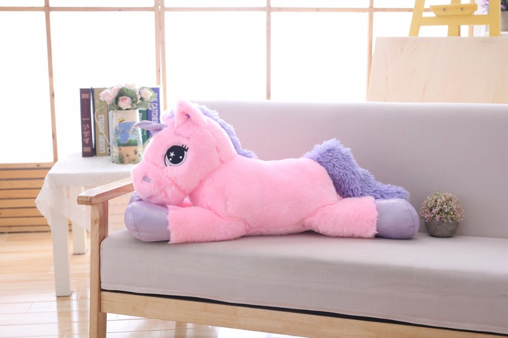 Super Soft Plush Unicorn Toy Pillow 80cm - 110cm