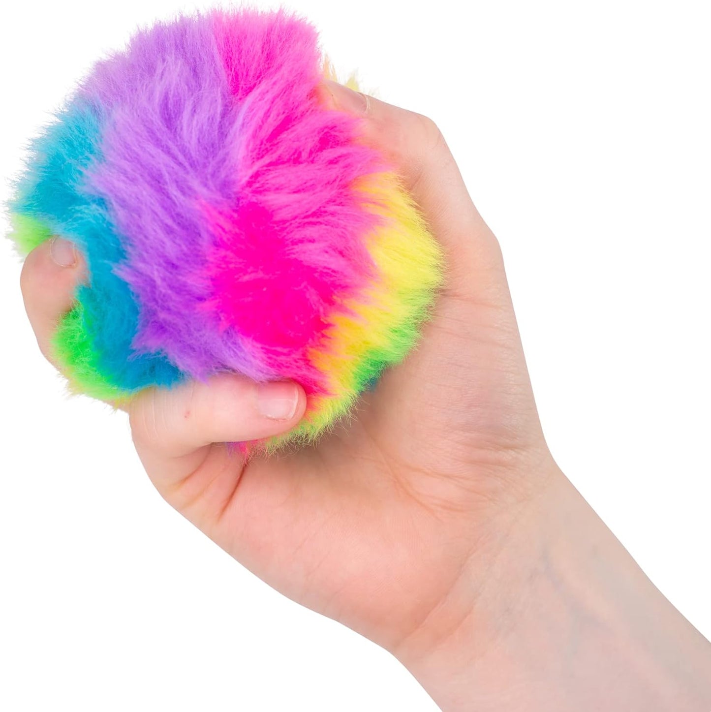 SCRUNCHEMS Furry Squish Ball - 6cm