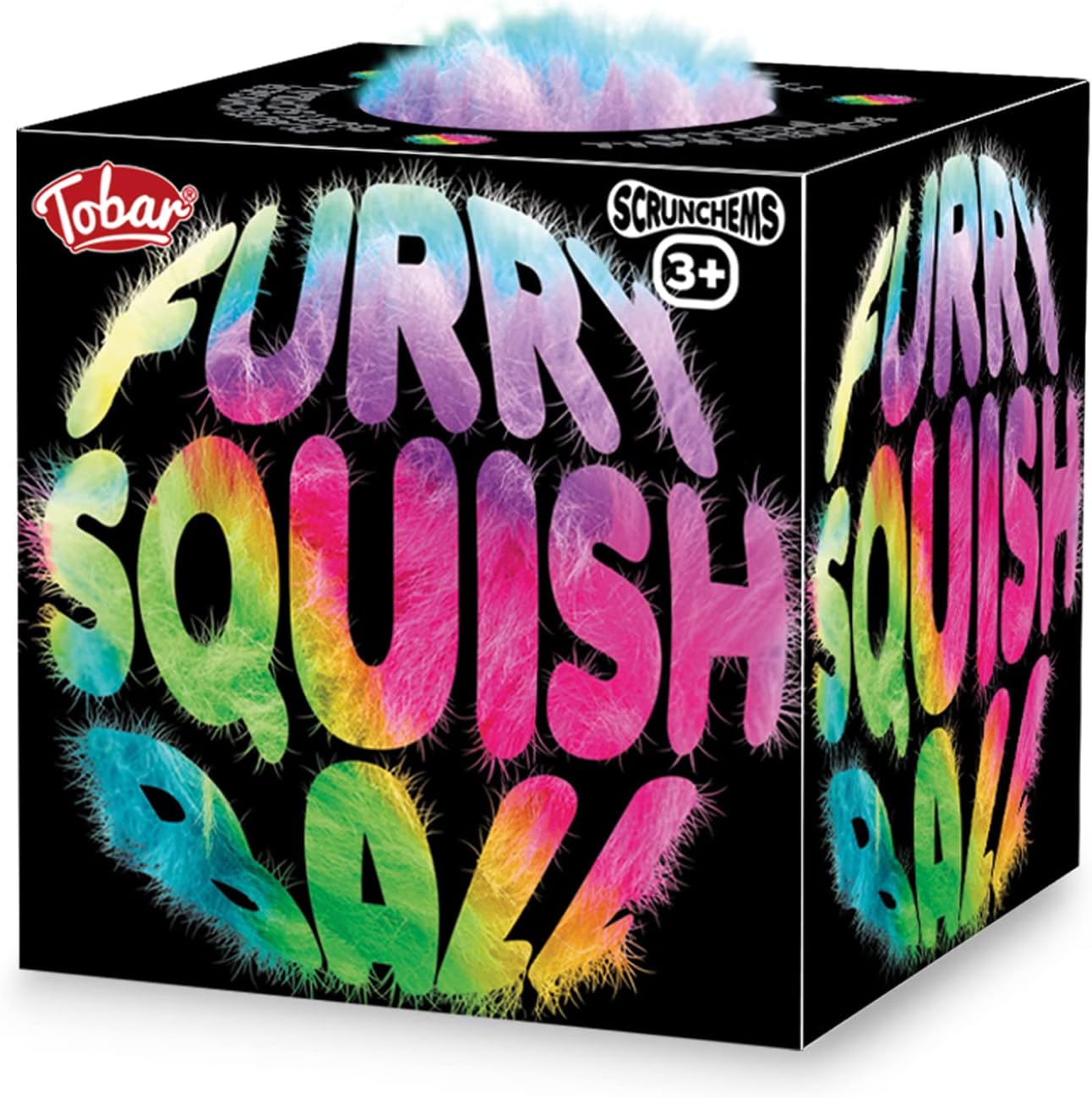 SCRUNCHEMS Furry Squish Ball - 6cm