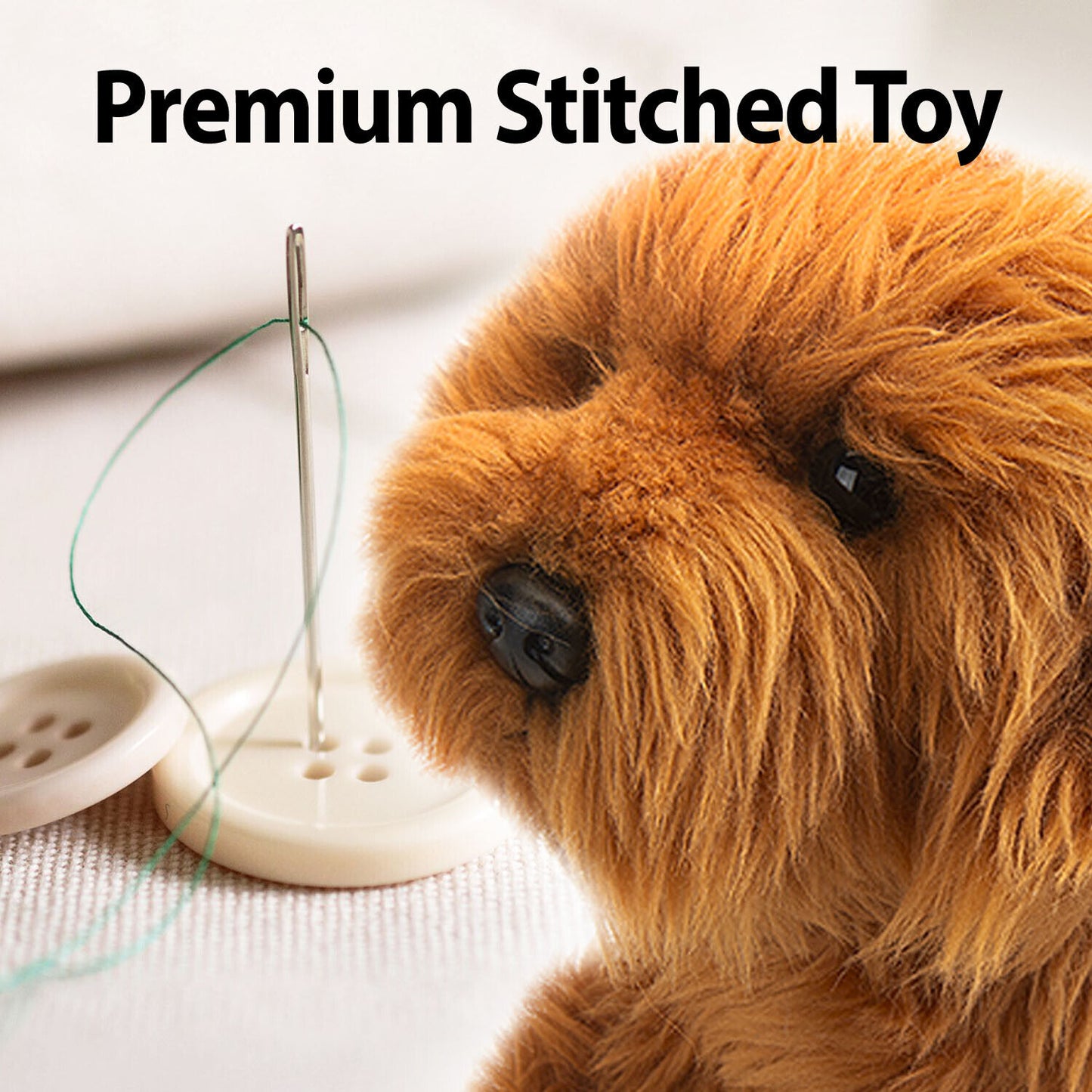 Premium Doodle Dog Plush (30cm) - Cockapoo, Cavapoo, Labradoodle