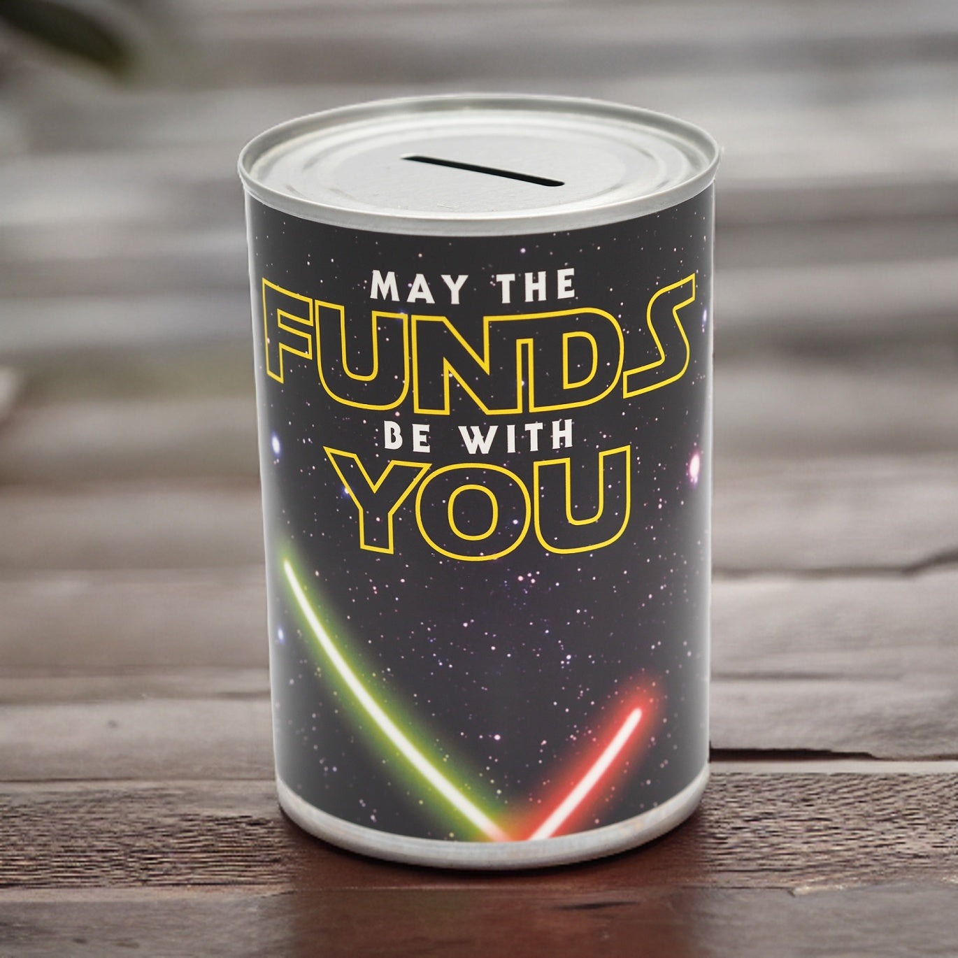 May the Funds be with You Savings Tin Standard