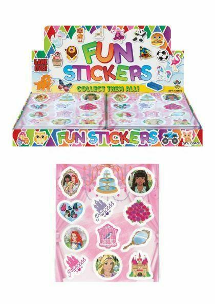 12 Princess Stickers