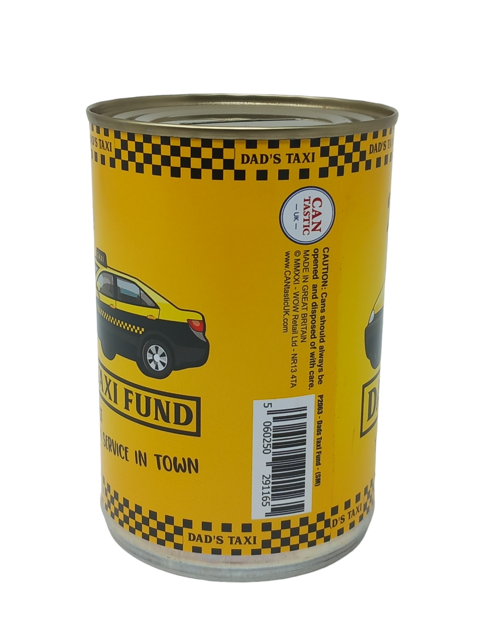 Dads Taxi Fund Savings Tin Standard