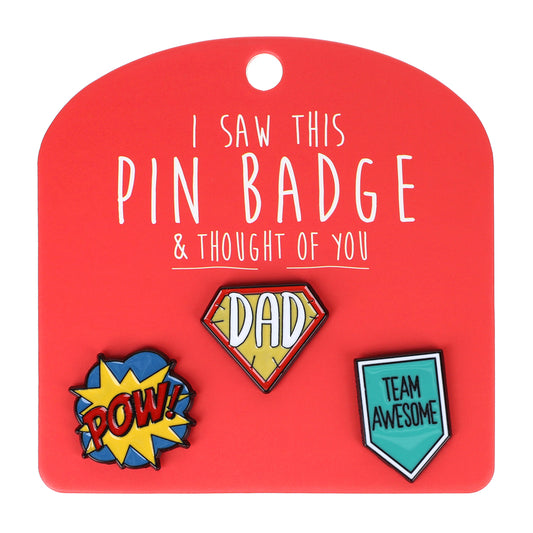 Pin Badge “Super Dad”