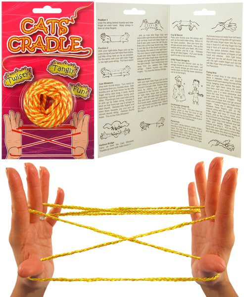 12 Cats Cradle Fumble Finger Toys