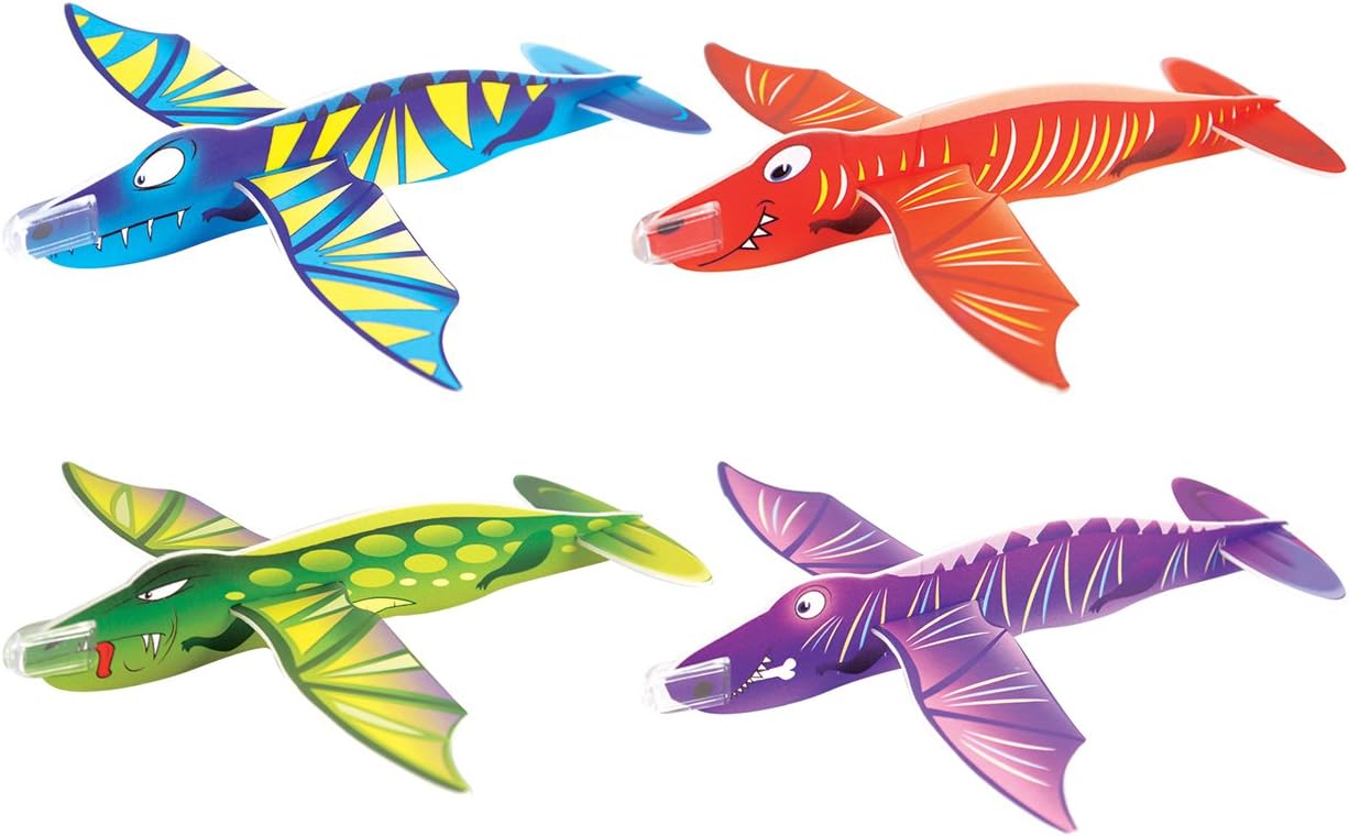 48 Dinosaur Flying Gliders