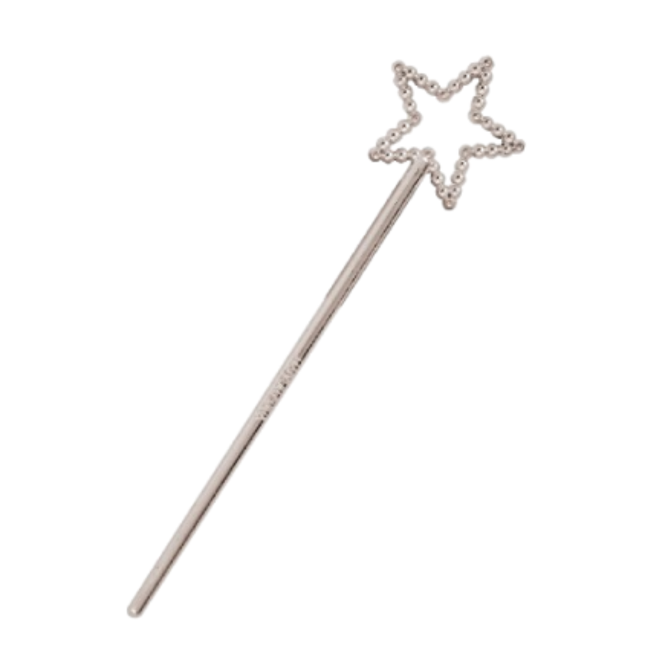 Mini Silver Star Wand