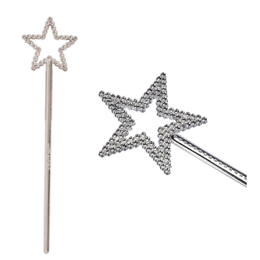 Mini Silver Star Wand