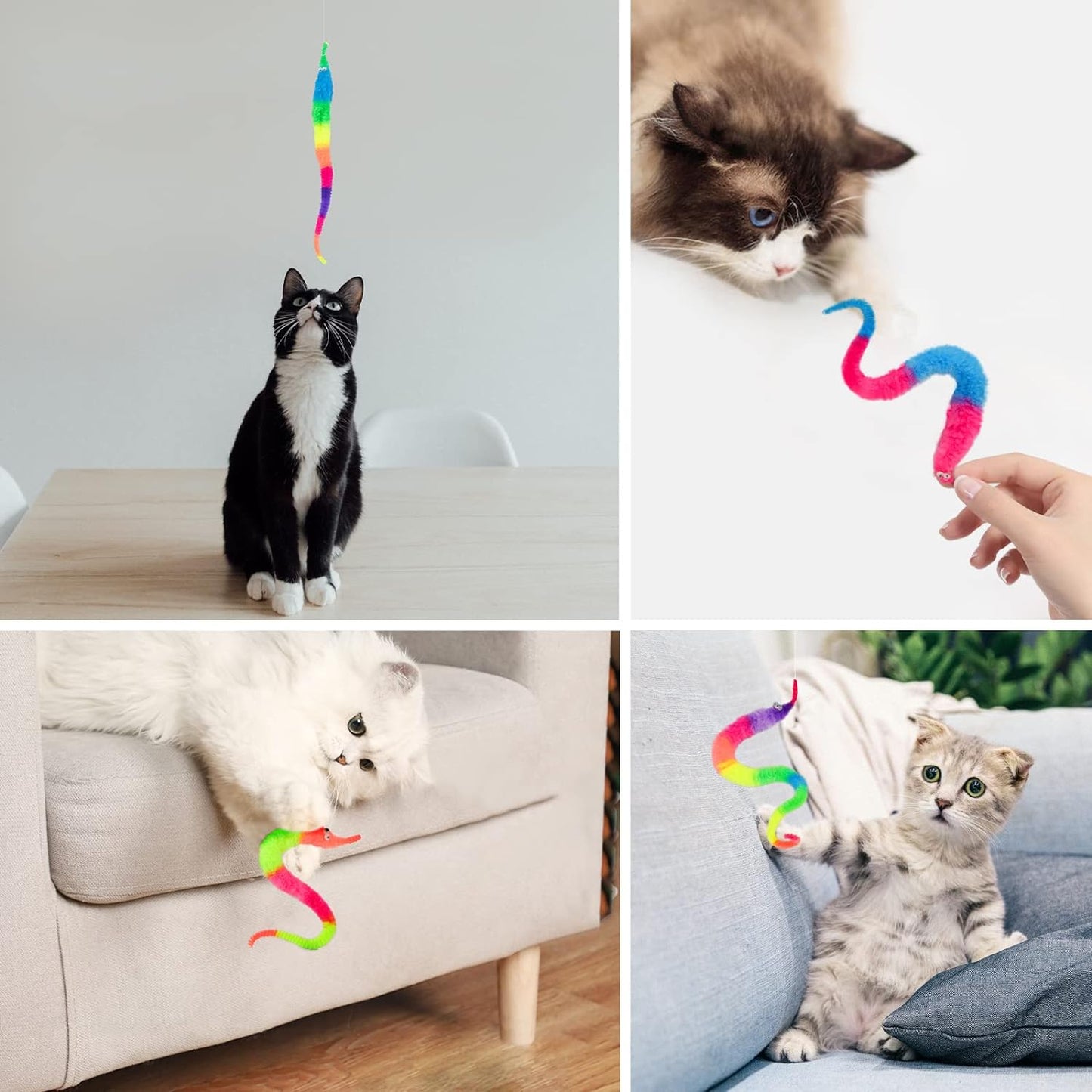 Rainbow Magic Twisty Worm (20cm)