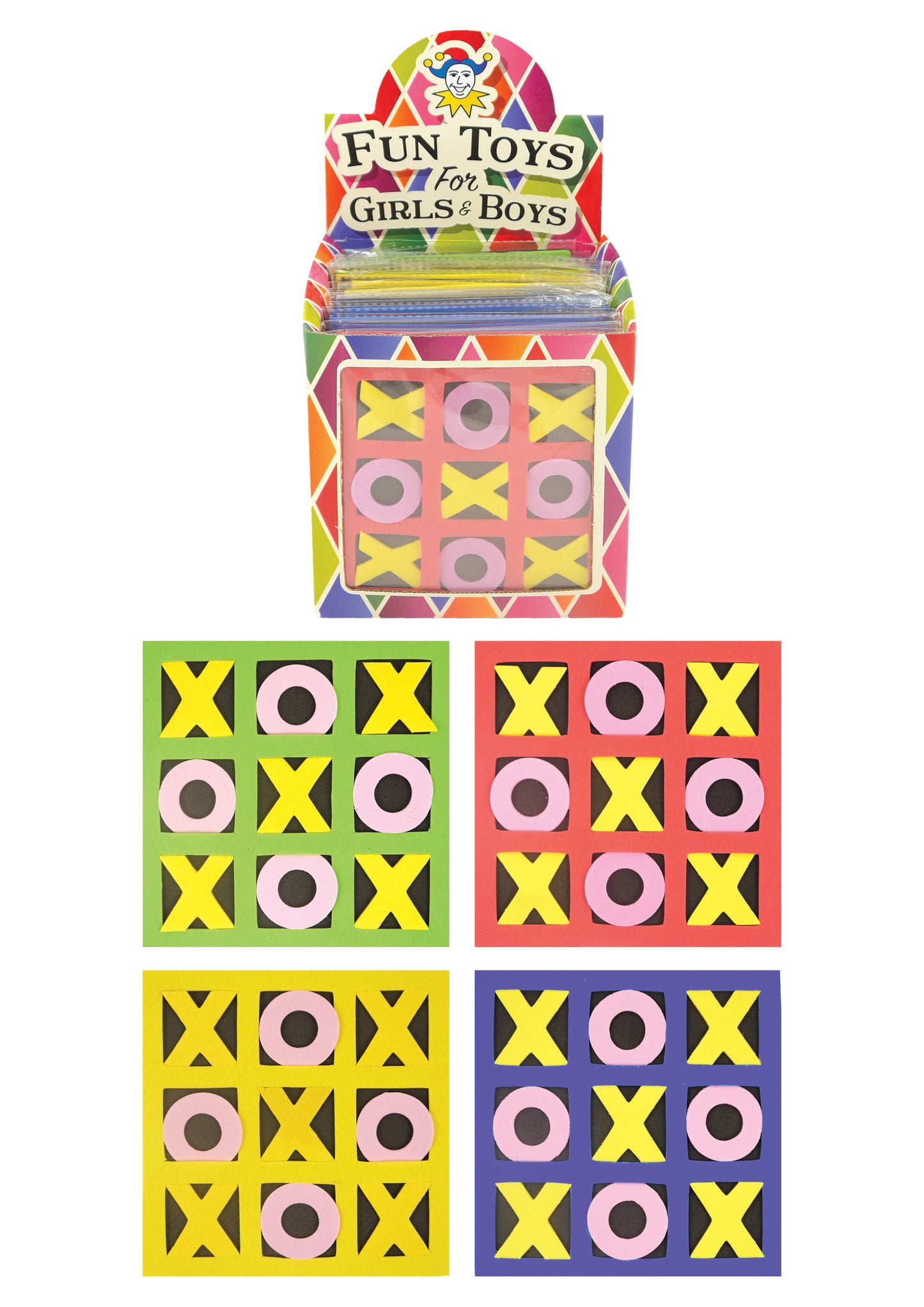 30 Mini Tic Tac Toe Game Foam
