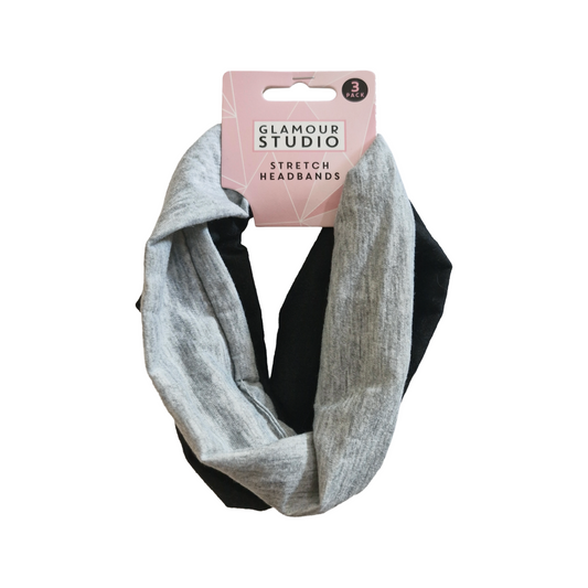 Stretch Headbands 3pk