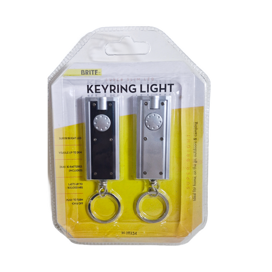 LED Keyring Light 2 Pack