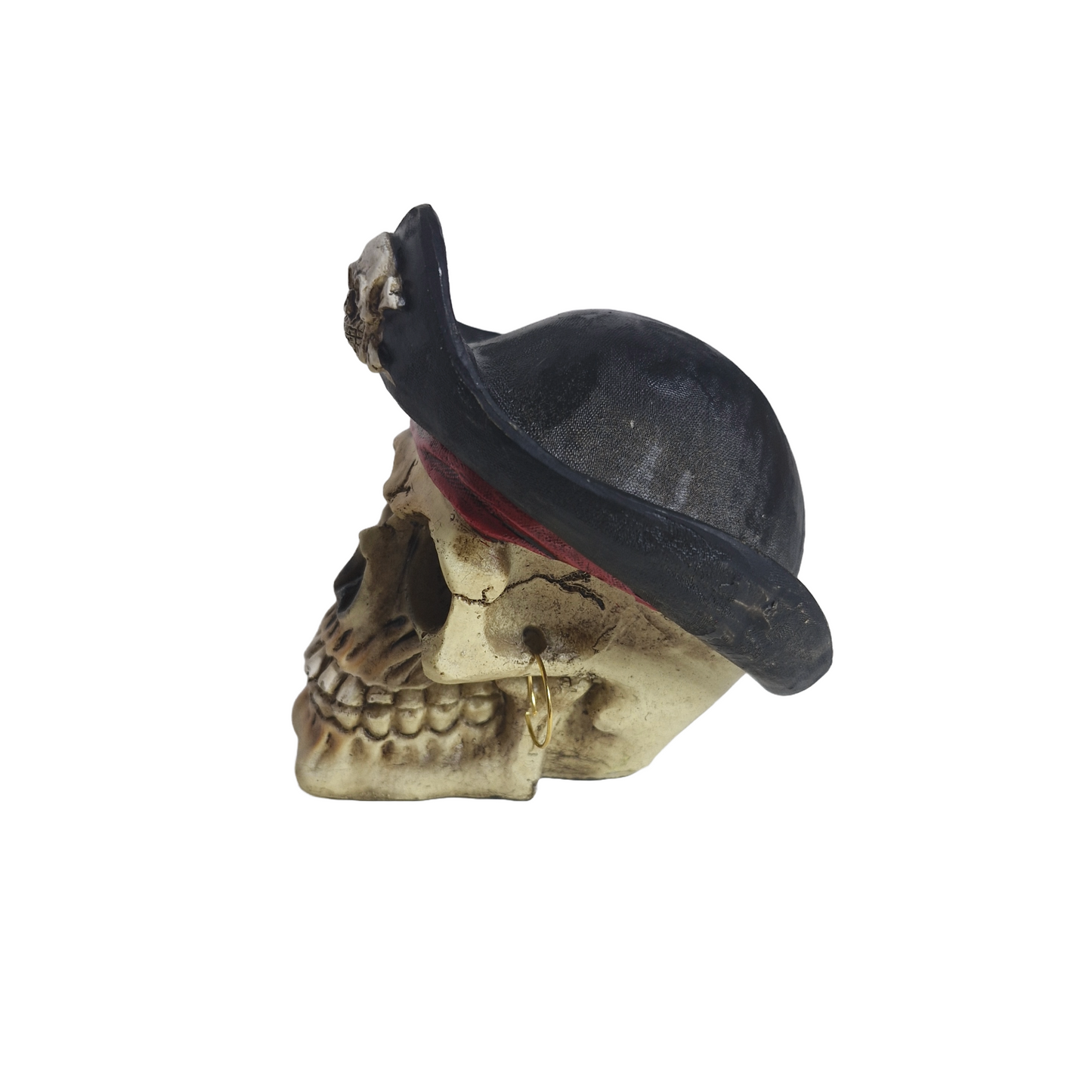 Skipper Skull Ornament Pirates 9cm