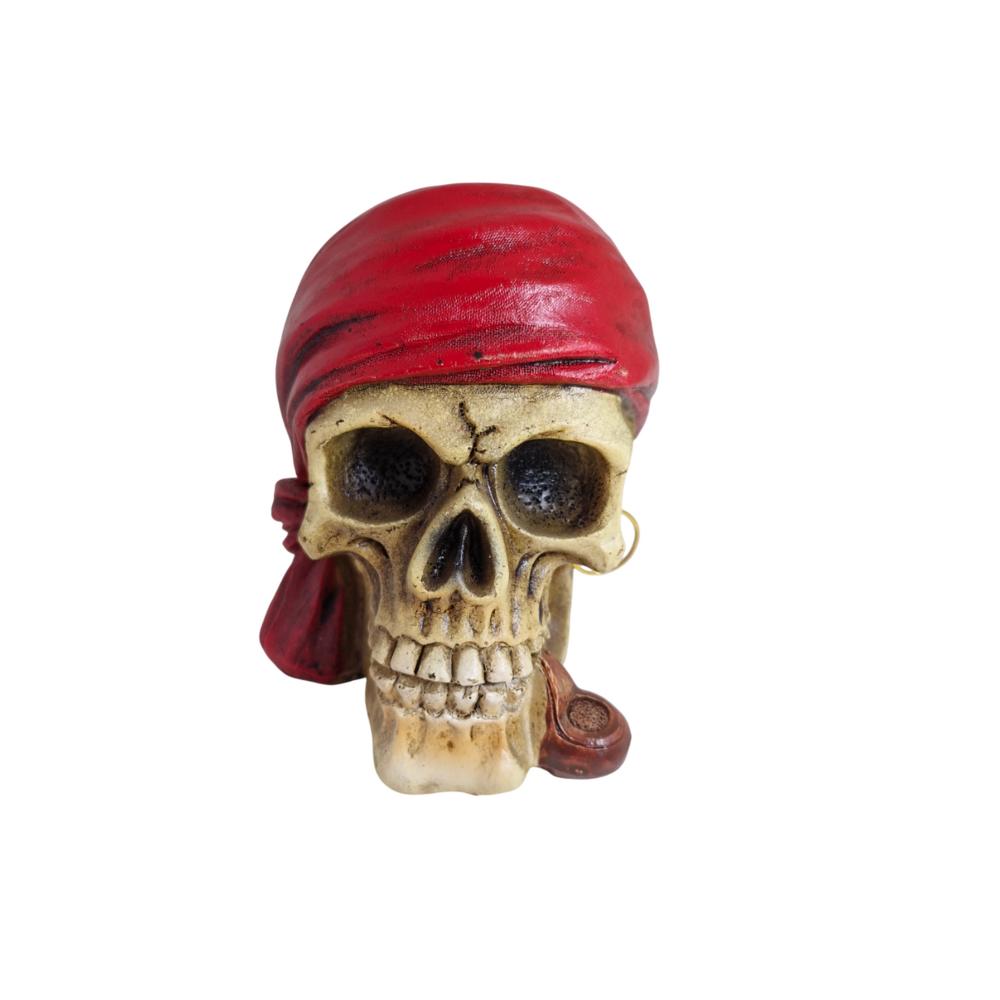 Pipes Skull Ornament Pirates 9cm