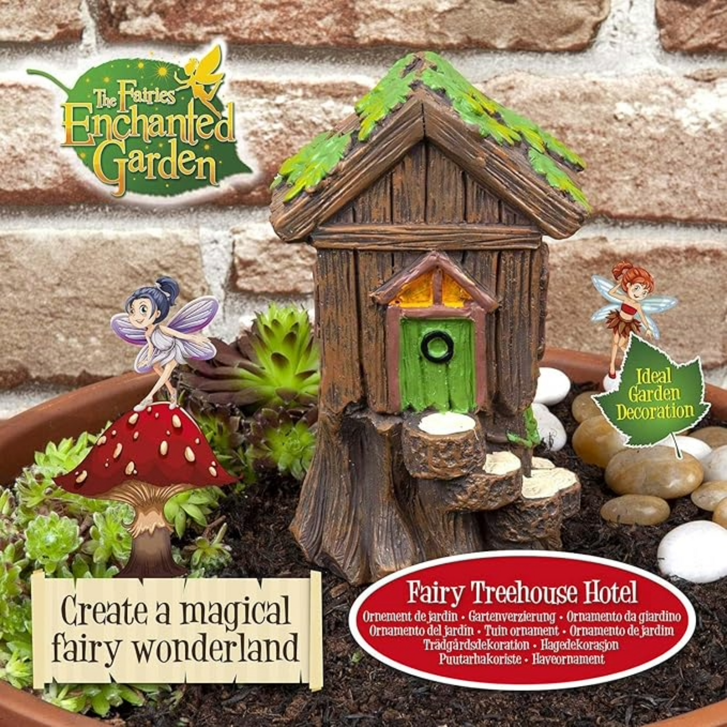 Secret Fairy Garden Treehouse Hotel