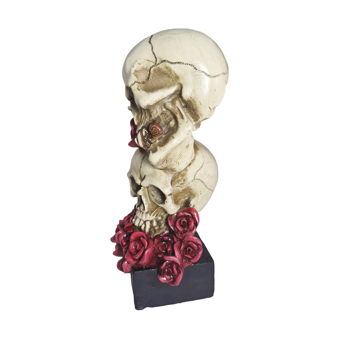 Double Skull Ornament 18cm