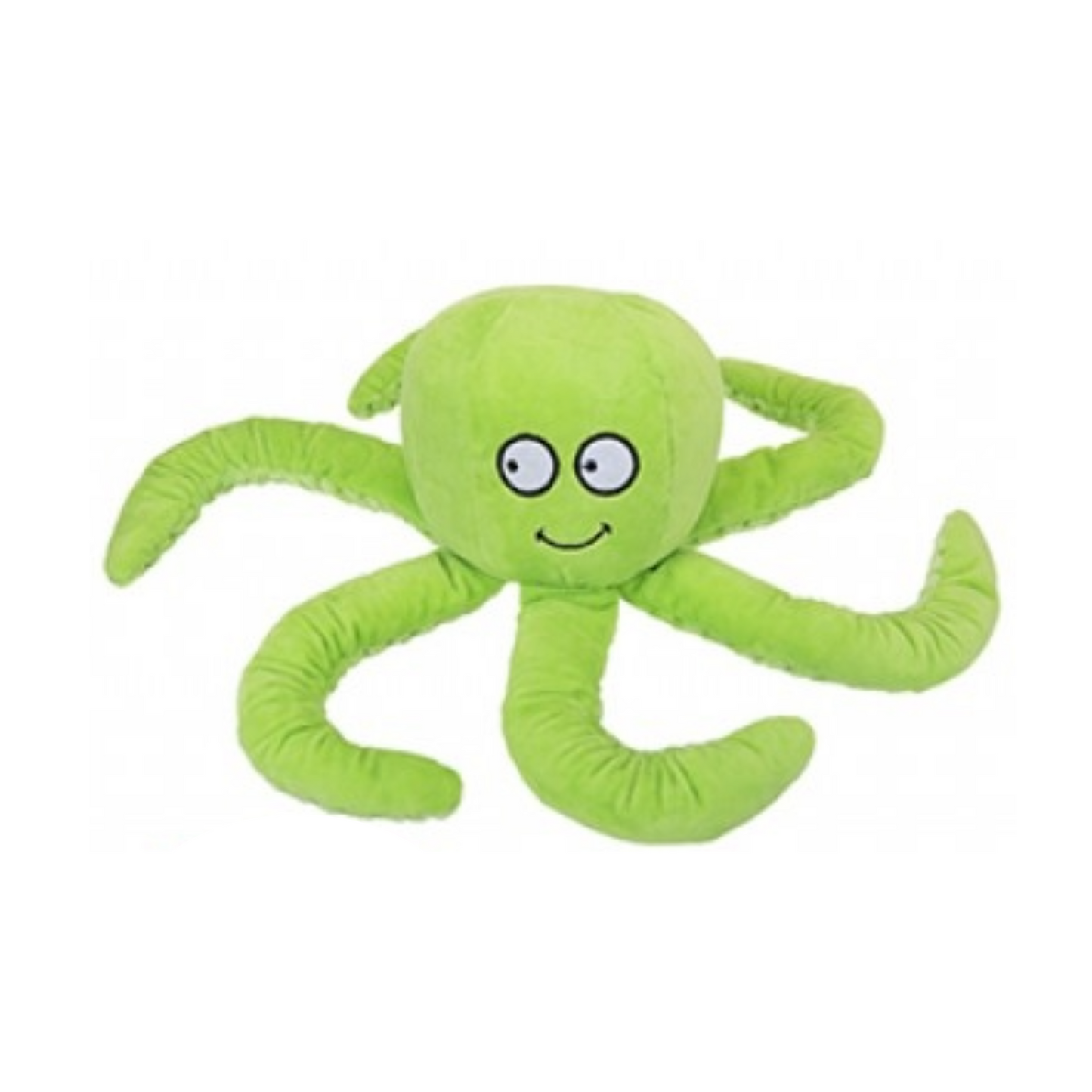 Crufts Large Squeaky Plush Octopus Pet Toy