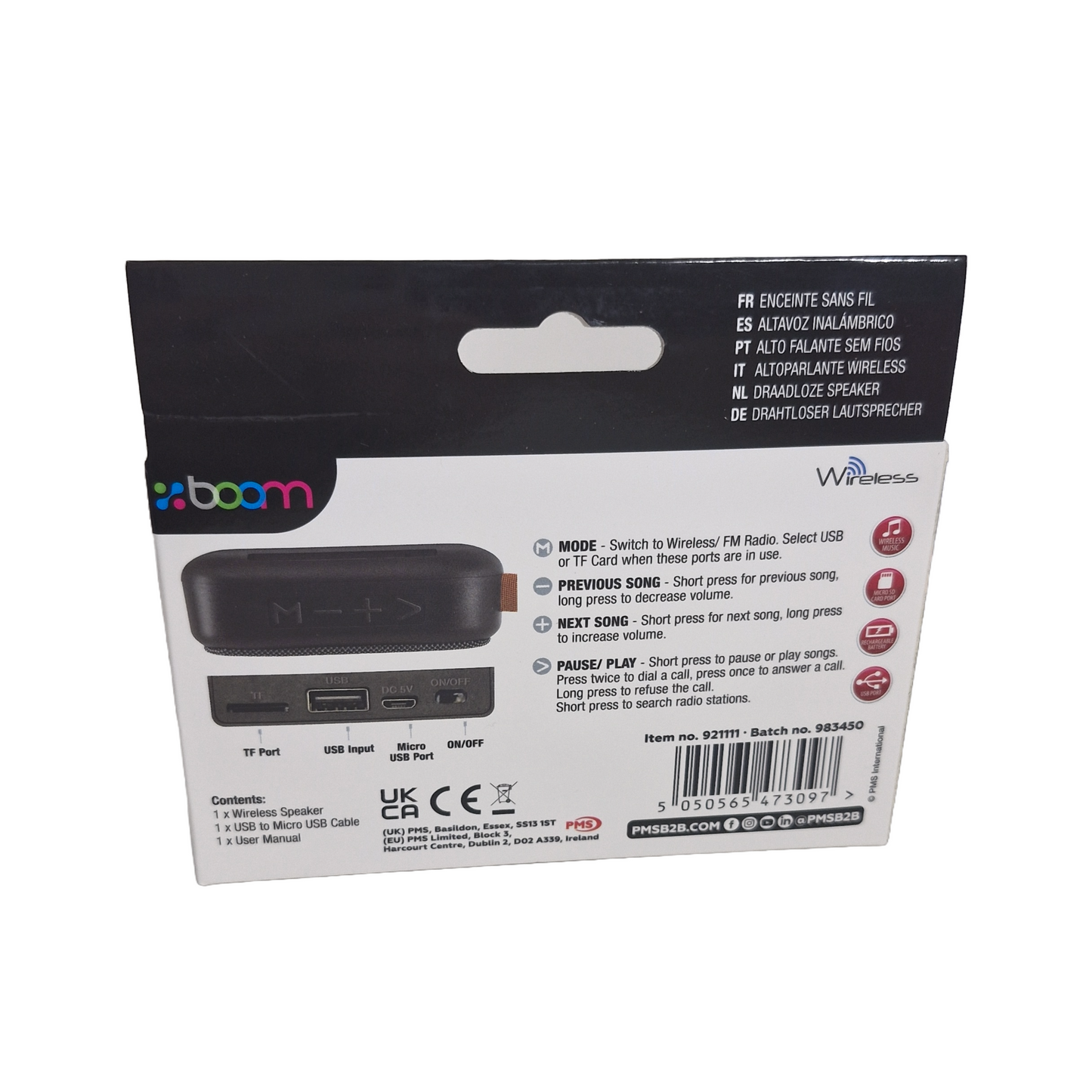Wireless Speaker & FM Radio
