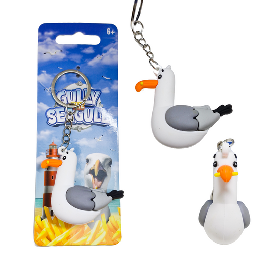 Gully The Seagull 3D Keychain