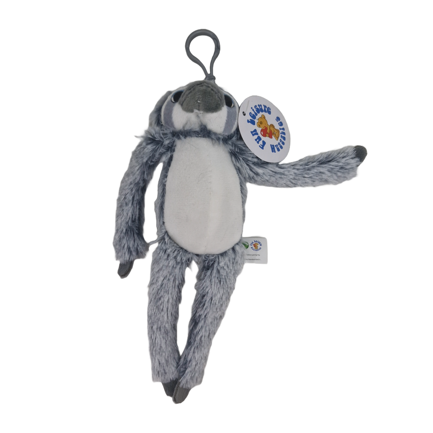 Fun Leisure Huggables Sloth Plush Keyring