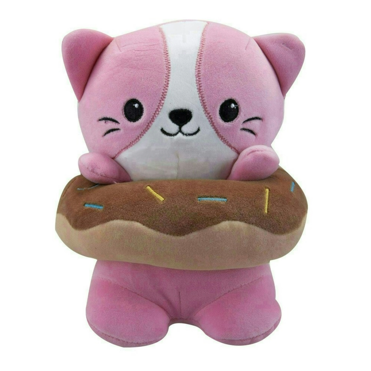 Animal Plush with Donut Ring