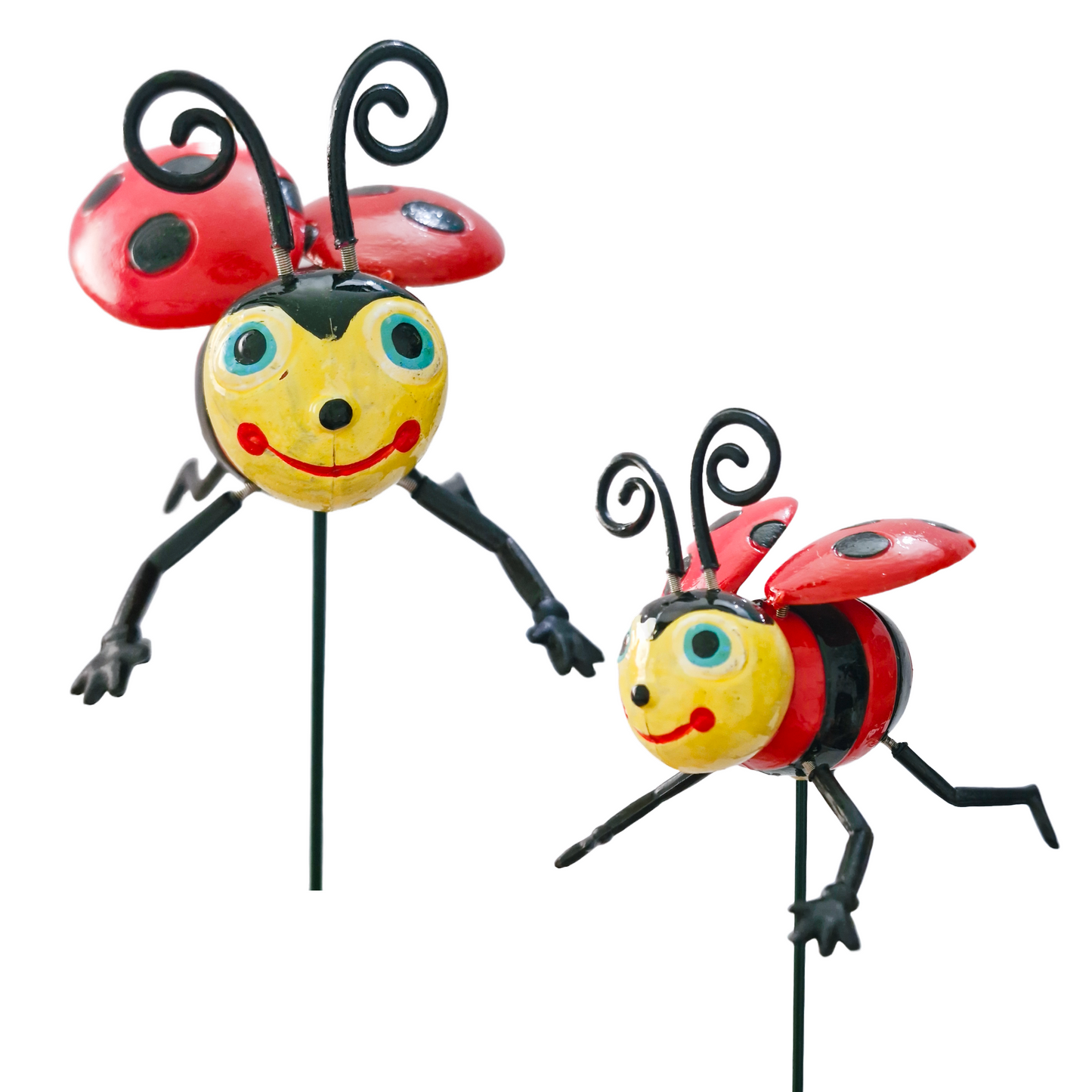 Ladybird Garden Stake