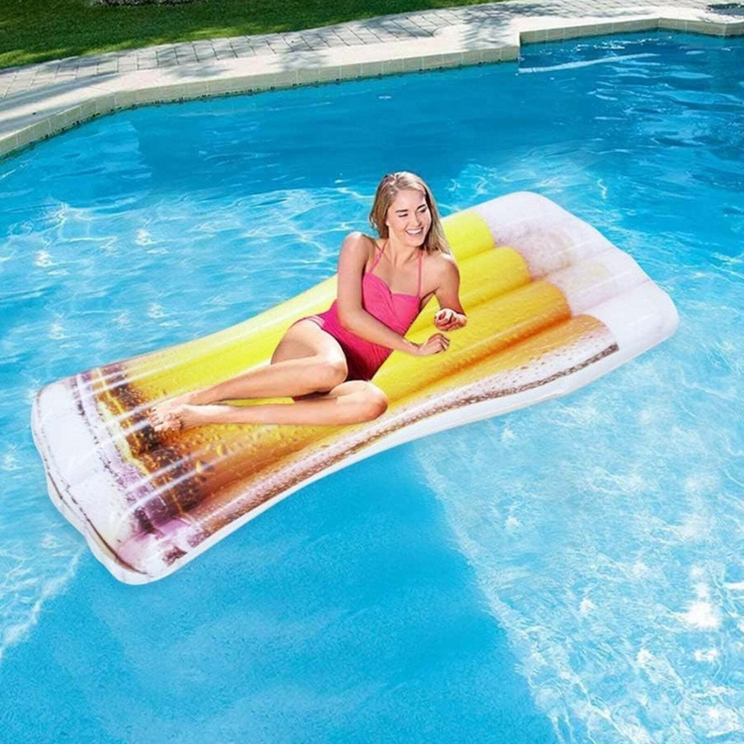 Inflatable Beer Glass Lounger
