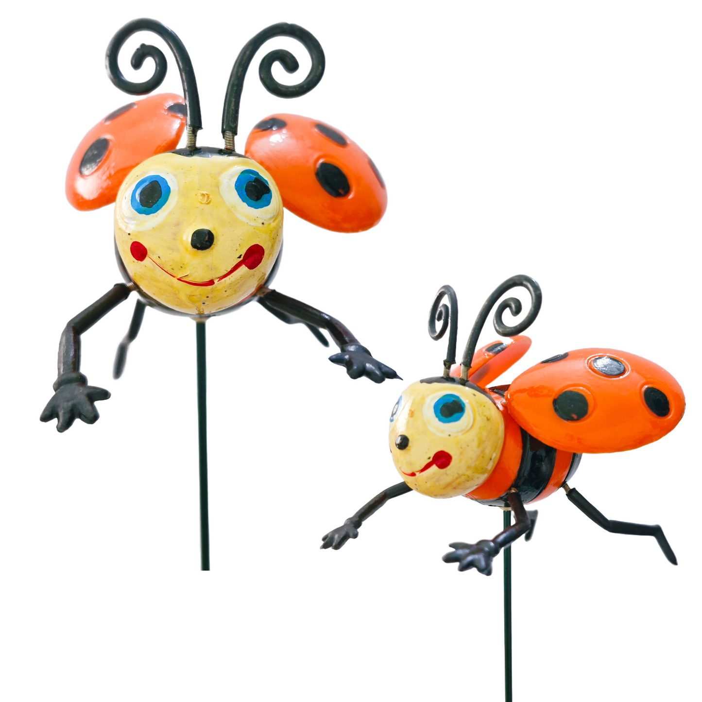 Ladybird Garden Stake