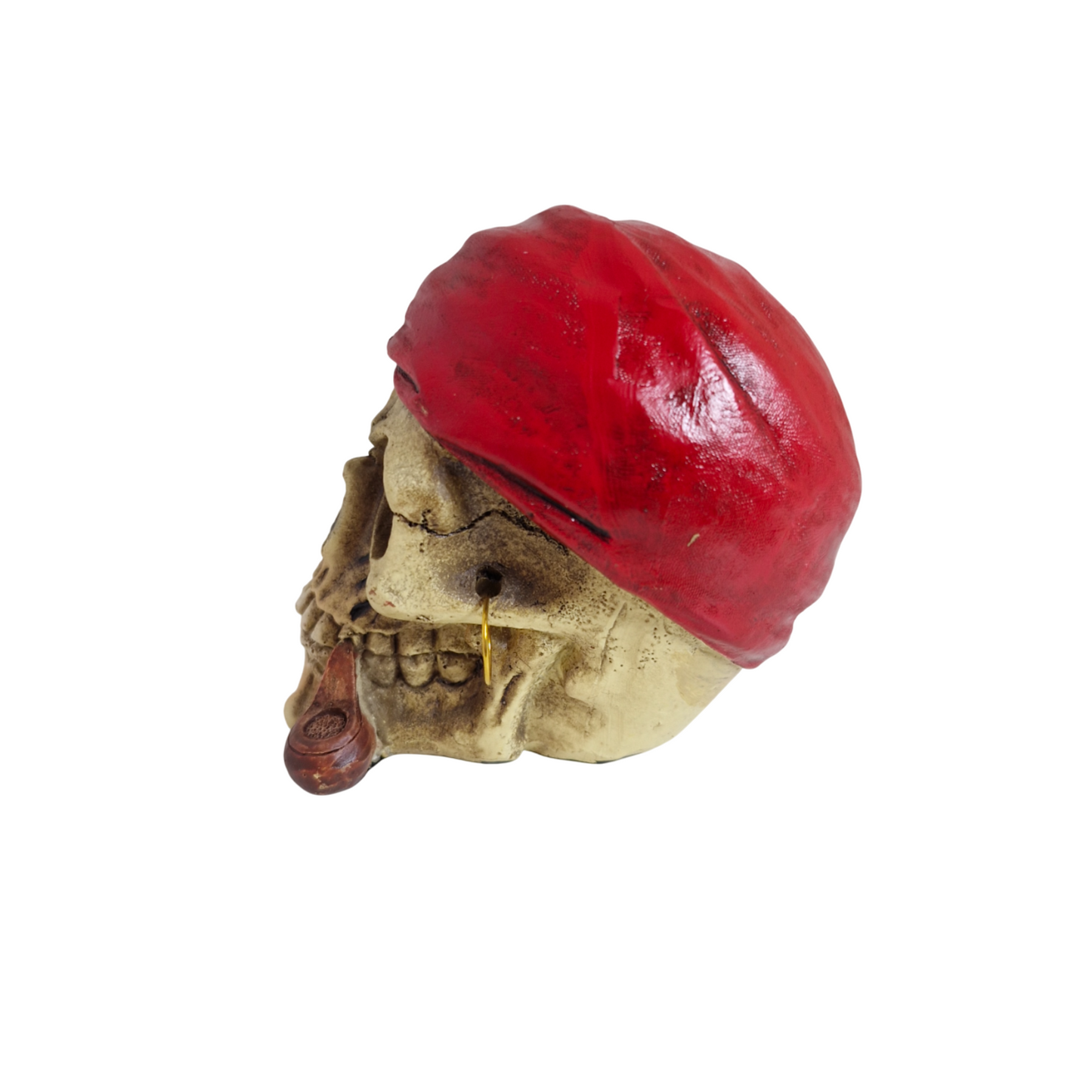 Pipes Skull Ornament Pirates 9cm