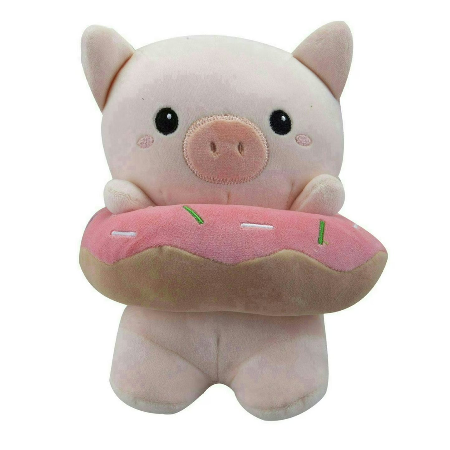 Animal Plush with Donut Ring