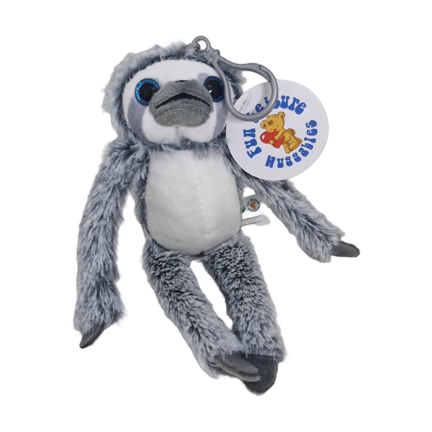 Fun Leisure Huggables Sloth Plush Keyring