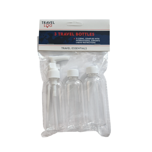 Travel Bottles 3pk