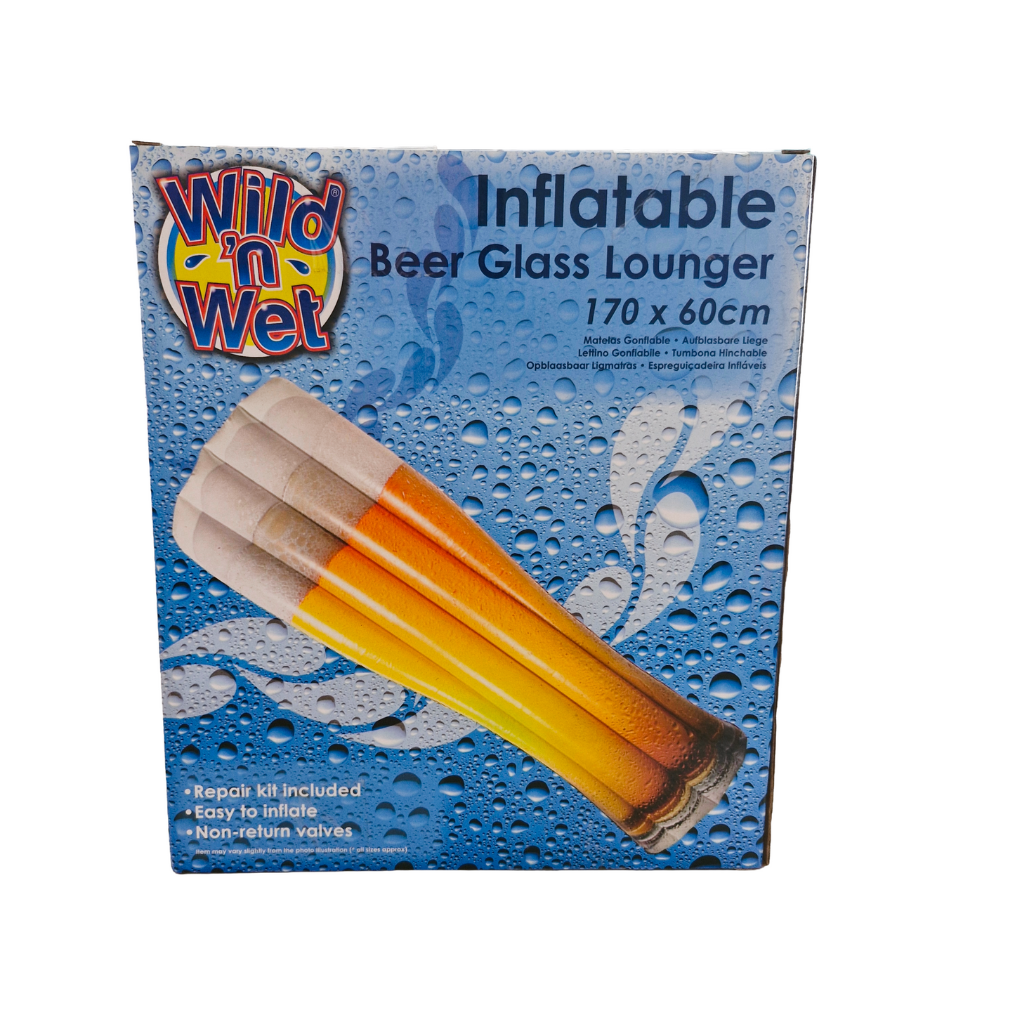 Inflatable Beer Glass Lounger