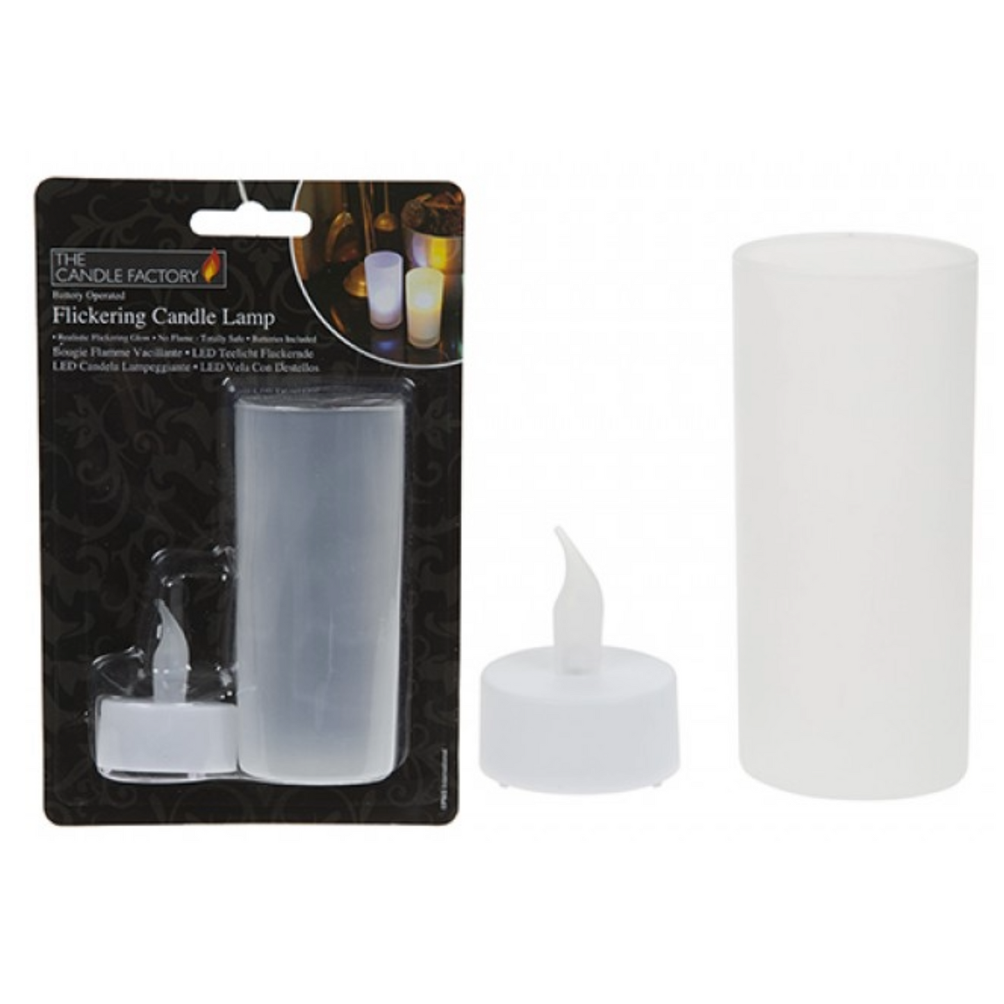 Flickering Tealight Candle Lamp