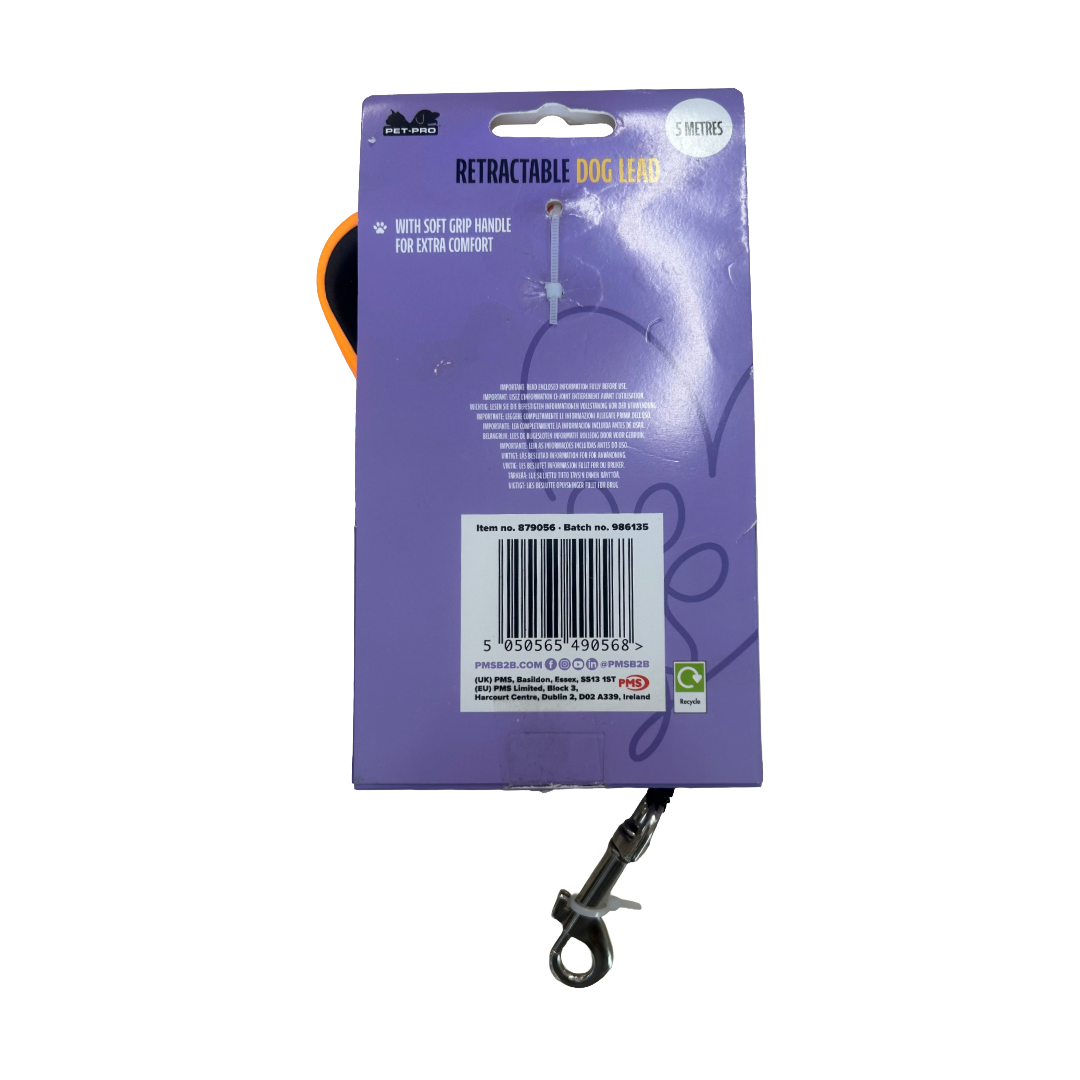 Retractable Dog Lead 5M