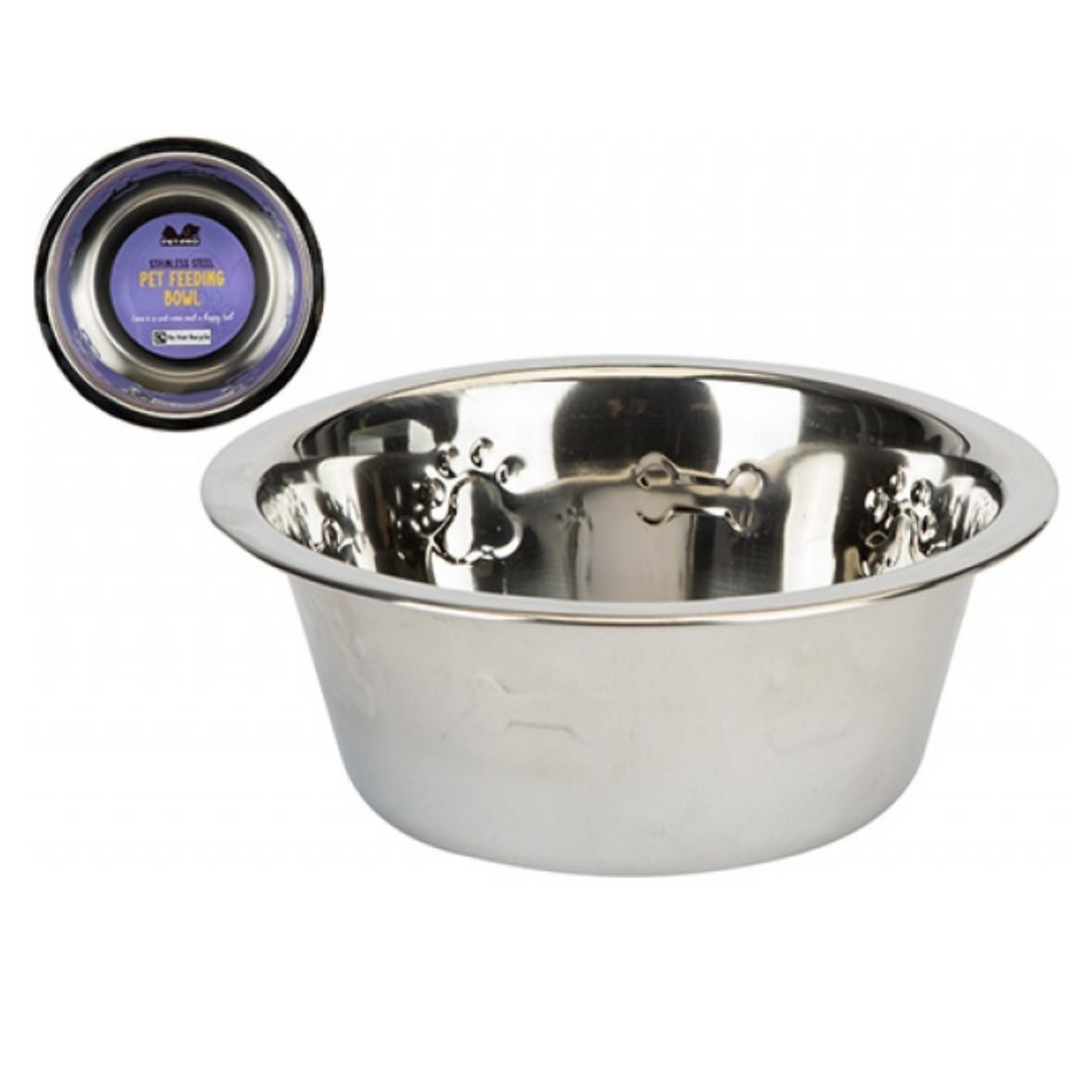 Stainless Steel Pet Bowl 16.5cm