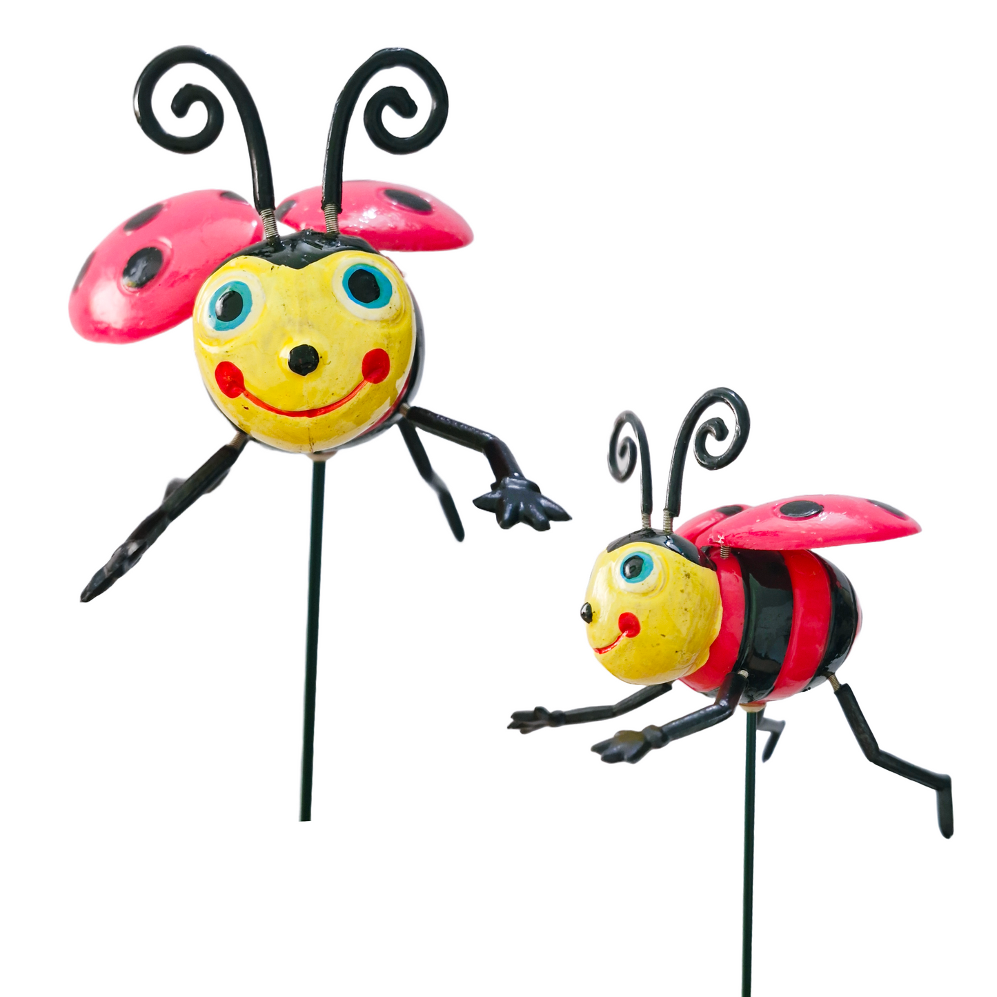 Ladybird Garden Stake