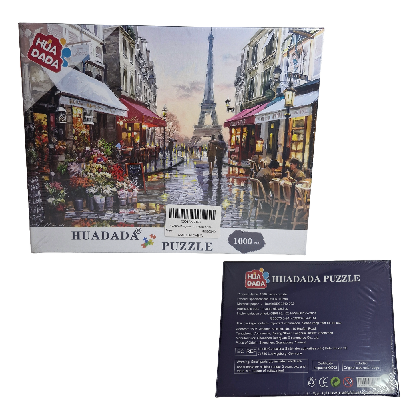 Paris Flower Shop Puzzle