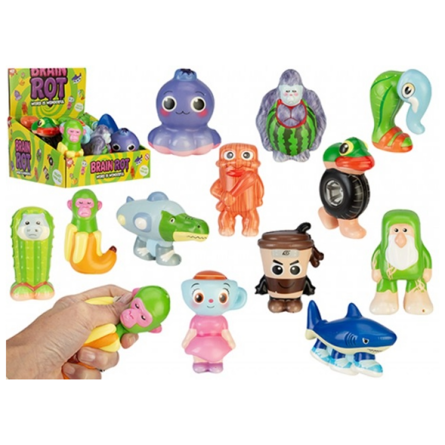 Mystery Brain Rot Squish Series One