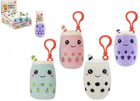 Boba Bubble Tea Plush Clip On