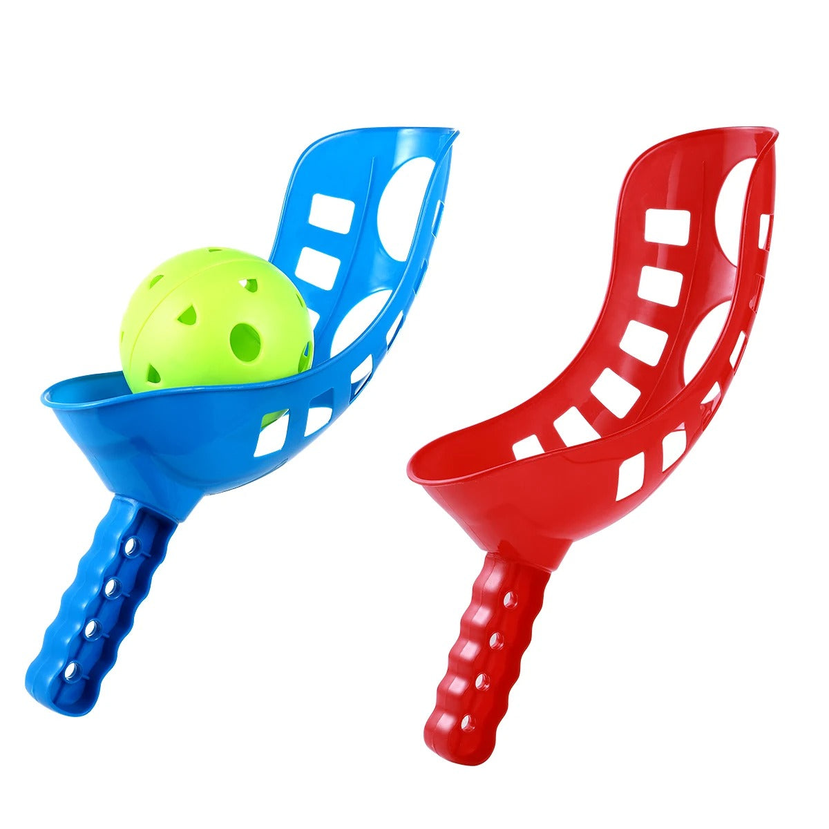 Scoop Ball Catch Cone Toss Set Outdoor Sports Beach Game for Kids