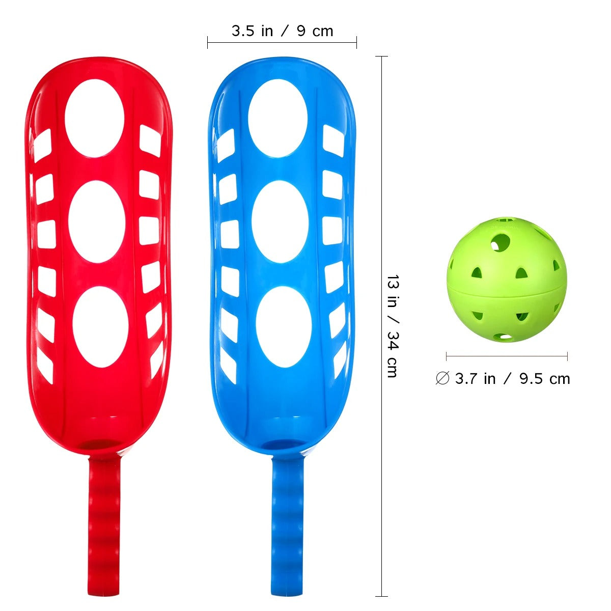 Scoop Ball Catch Cone Toss Set Outdoor Sports Beach Game for Kids