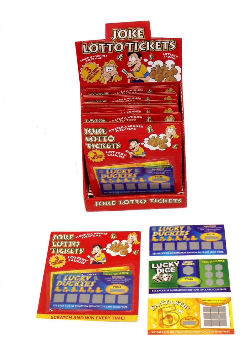 24 Packets of Joke Lottery Tickets (3)