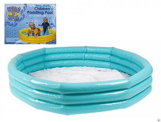 Kids Paddling Pool Garden Fun Inflatable Family Swimming Patio Outdoor Summer 48"