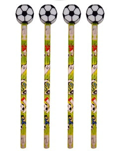 48 Football Pencils