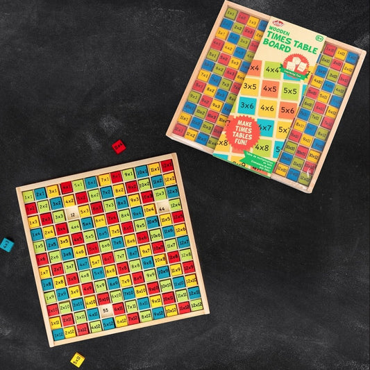 Wooden Times Table Learning Board