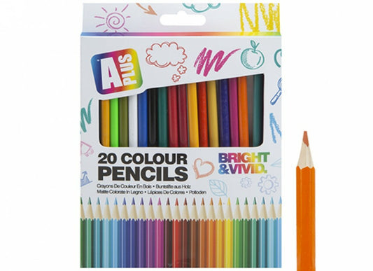 20 Colouring Pencils