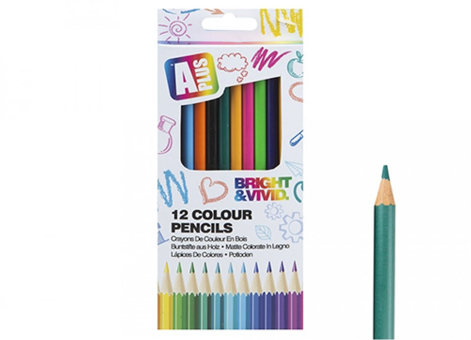 12 Colouring Pencils