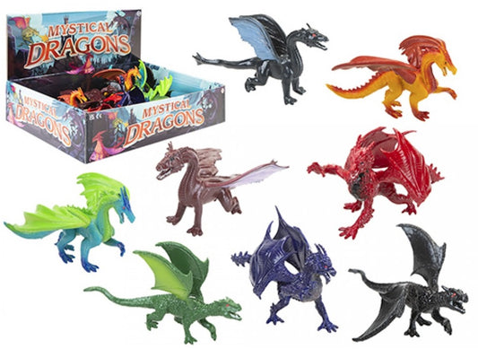 Mystical Toy Dragon Figure