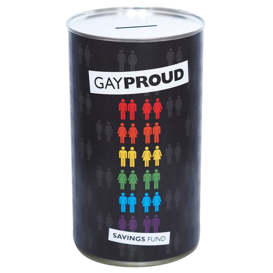 Gay Proud Fund | Savings Tin Large